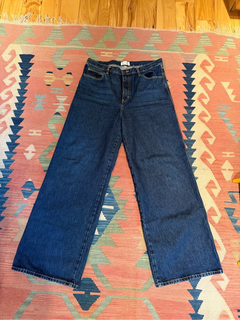 Frame “the cuffed” wide leg Jean - size 31